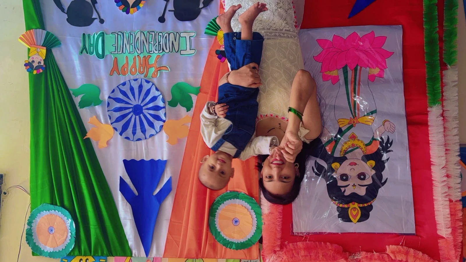 Children celebrating at Sanskaar Kids Valley