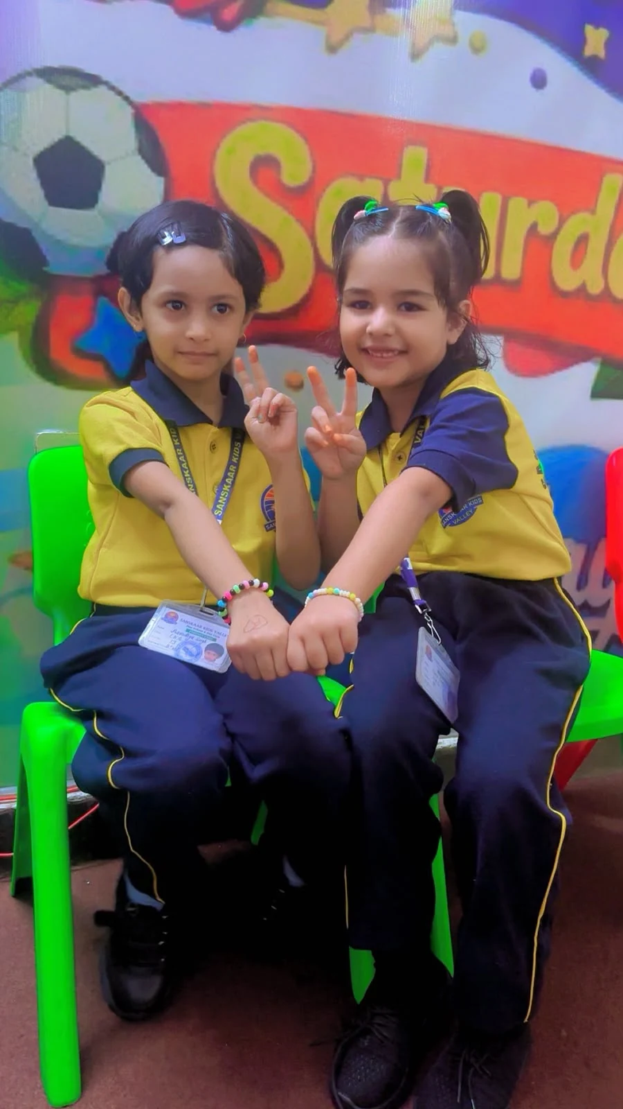 Sanskaar Kids Valley children learning and playing