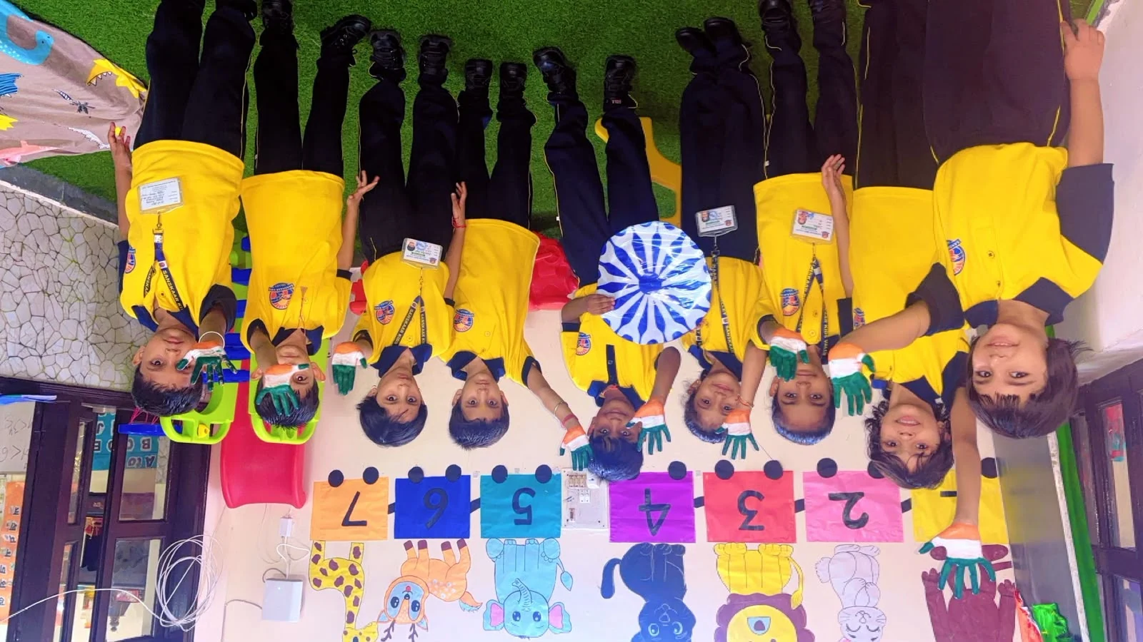 Sanskaar Kids Valley children learning and playing